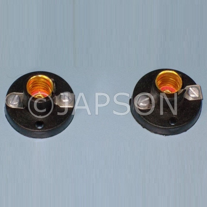 Bulb Holders, Metal Screw Cup Bulb Holders, Metal Screw Cup